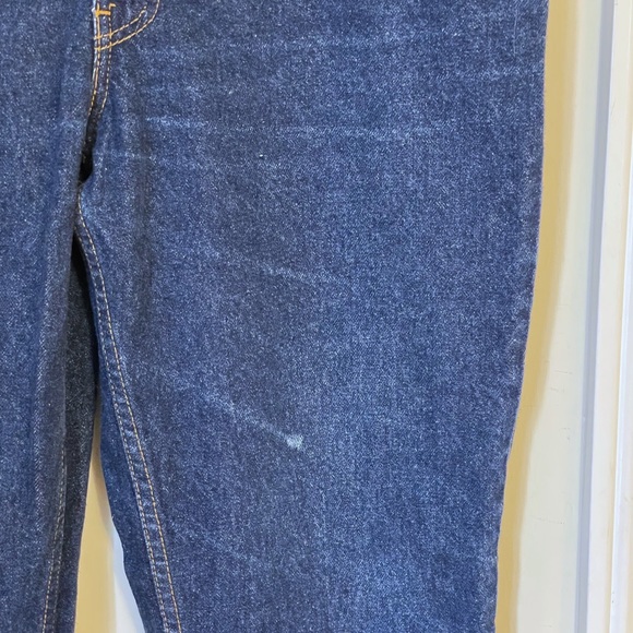 🔥Rare🔥 LEVI’S Orange Tab 619 Straight Leg High Rise Dark Wash Jeans 🇨🇦 - Picture 6 of 16